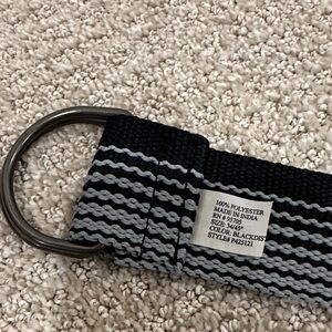 Black and Gray Men's Belt